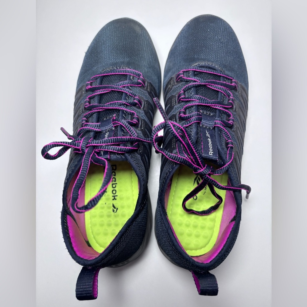 Reebok Astroride Work RB308 Athletic Steel Toe Work Shoes Dark Navy Women’s 9.5M - Picture 6 of 8